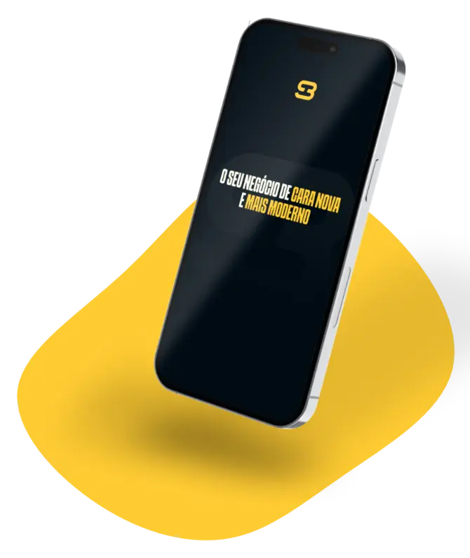 Smartphone com exemplo